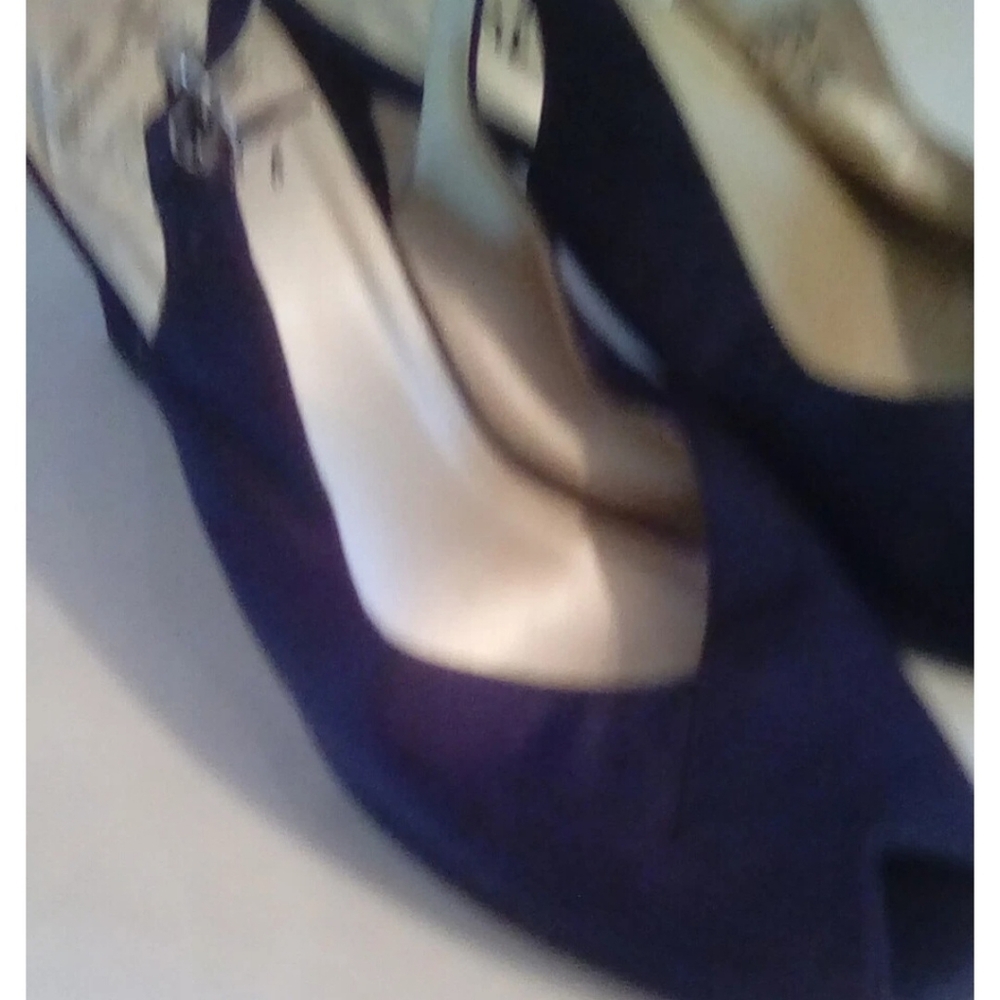 Just Libby Black Heel Size 8 1/2 - Picture 2 of 7